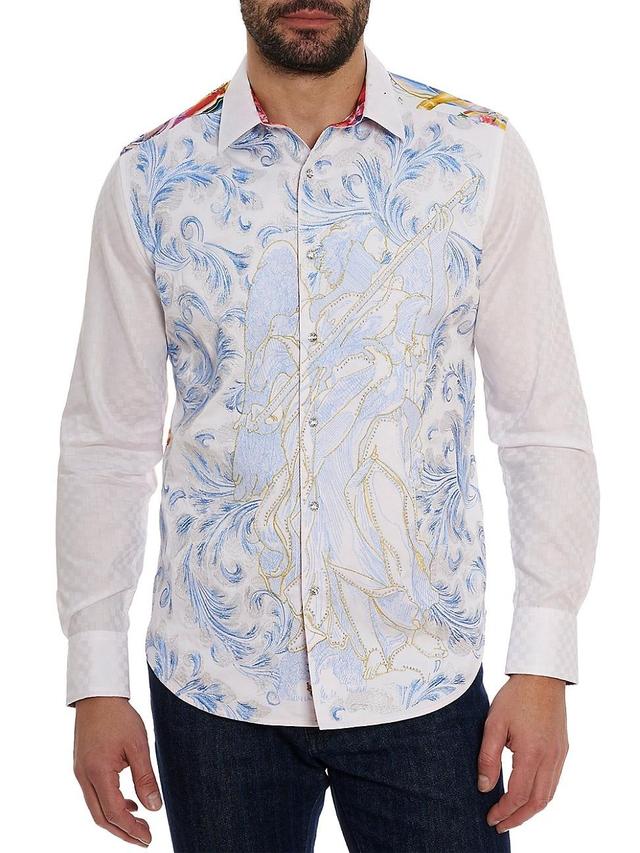 Mens Le Woven Button-Up Shirt Product Image