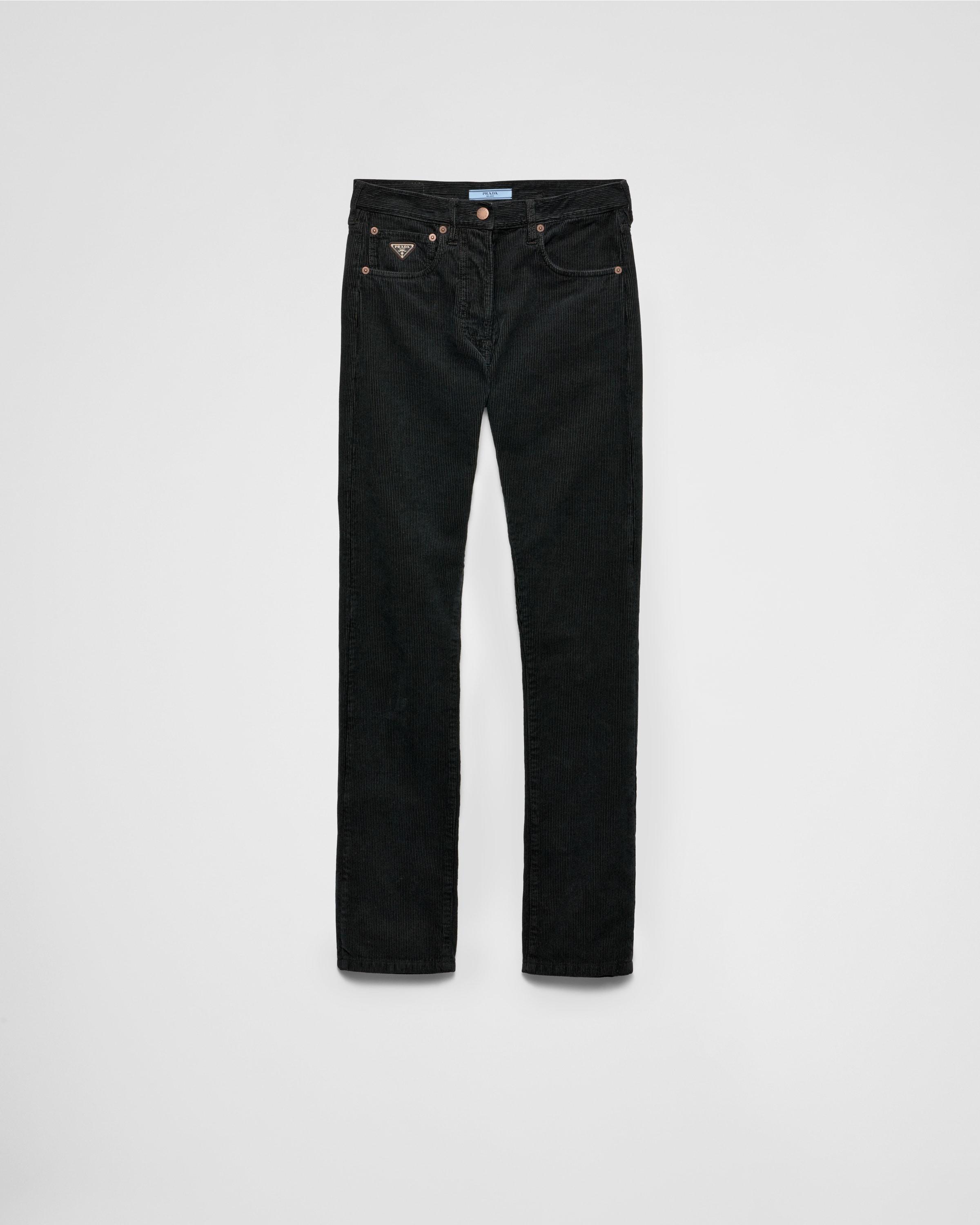 Five-pocket corduroy jeans Product Image