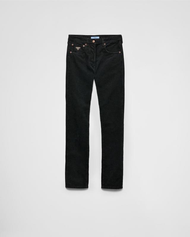 Five-pocket corduroy jeans Product Image