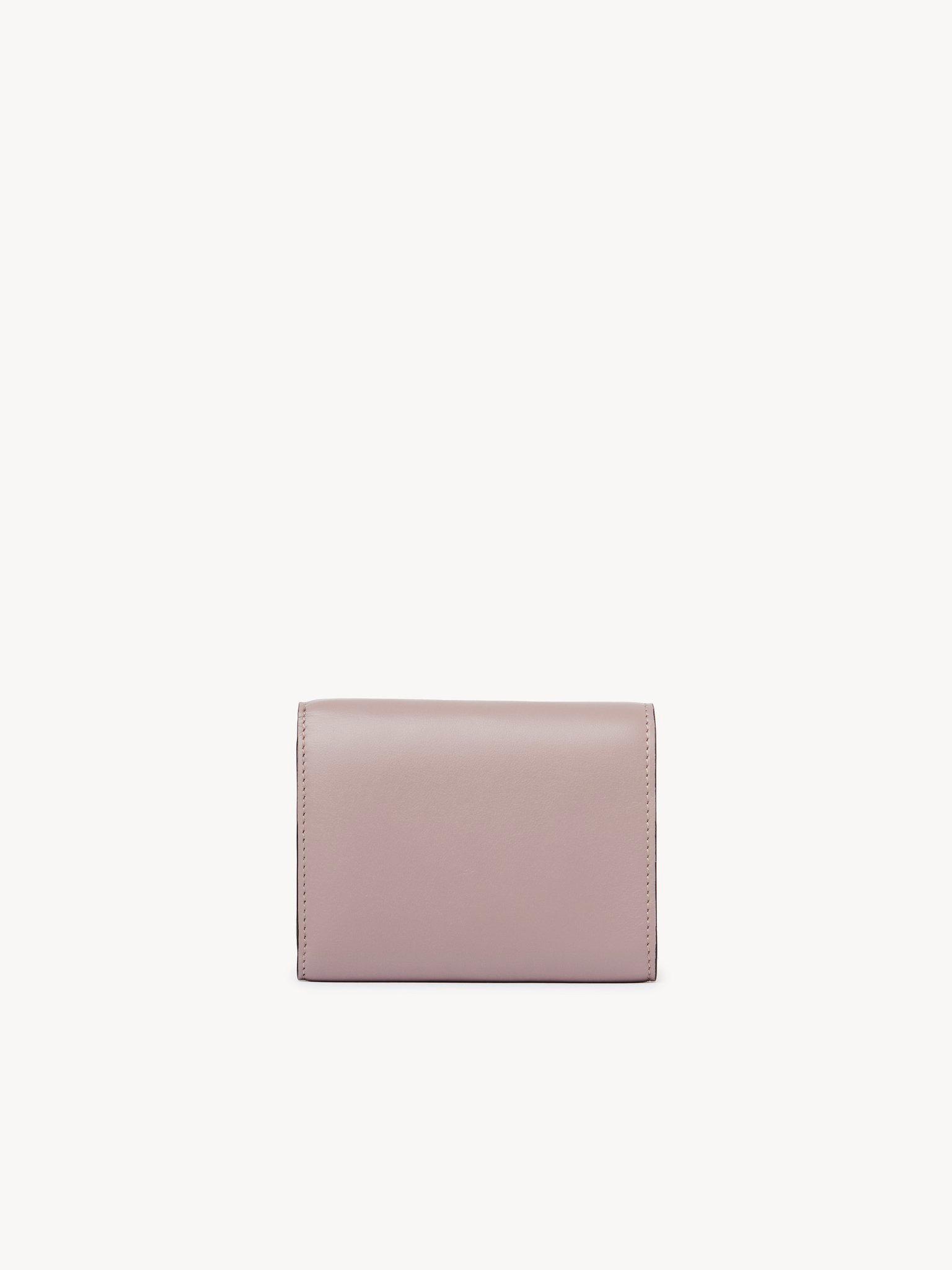 Small Chloé Iconic tri-fold with coin pocket in shiny leather Product Image