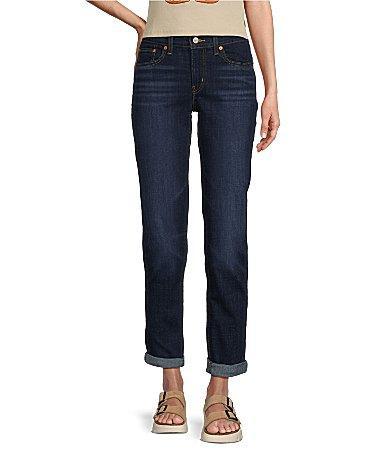 Women's Relaxed Boyfriend Tapered-Leg Jeans Product Image