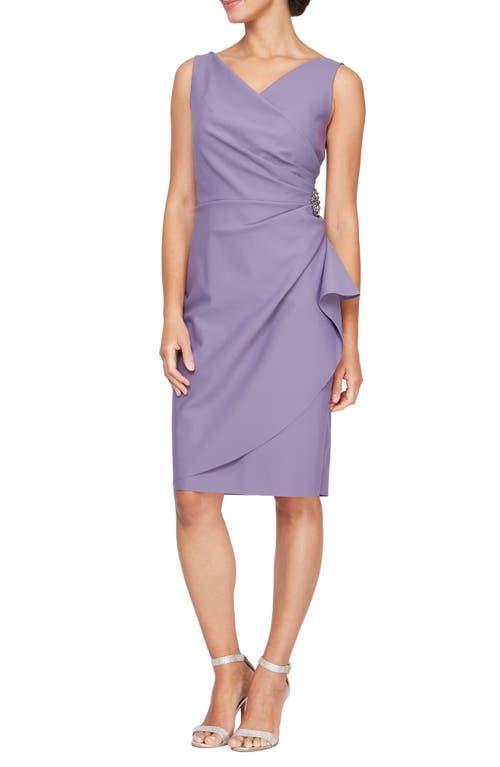 Alex Evenings Side Ruched Cocktail Dress Product Image