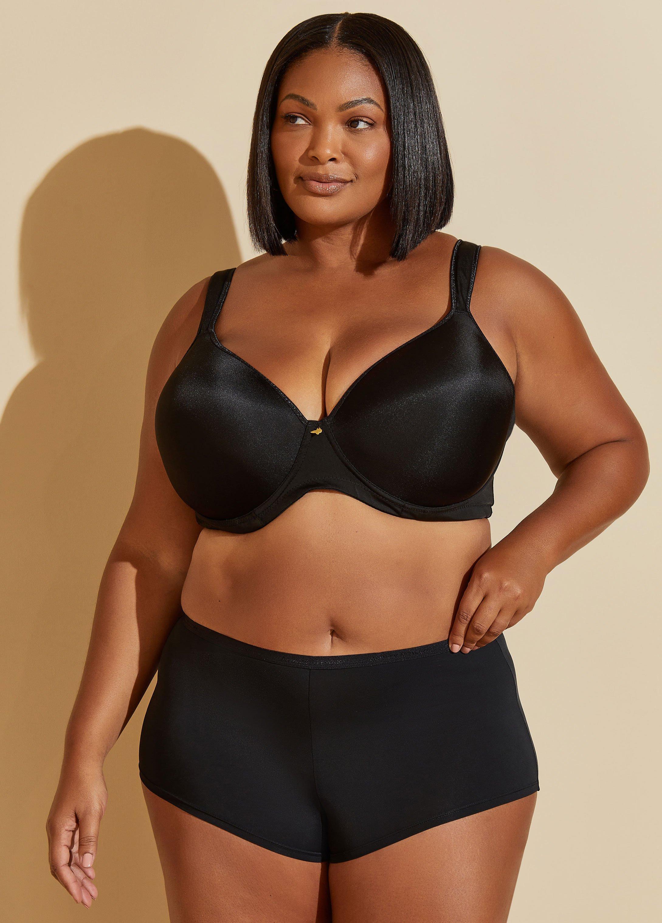 Plus Size Micro Boyshorts Ashley Stewart Product Image