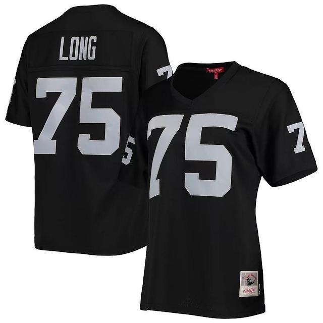 Womens Mitchell & Ness Howie Long Black Las Vegas Raiders Legacy Replica Player Jersey Product Image