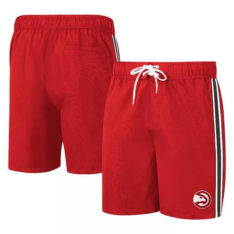 Mens G-III Sports by Carl Banks Atlanta Hawks Sand Beach Volley Swim Shorts Product Image