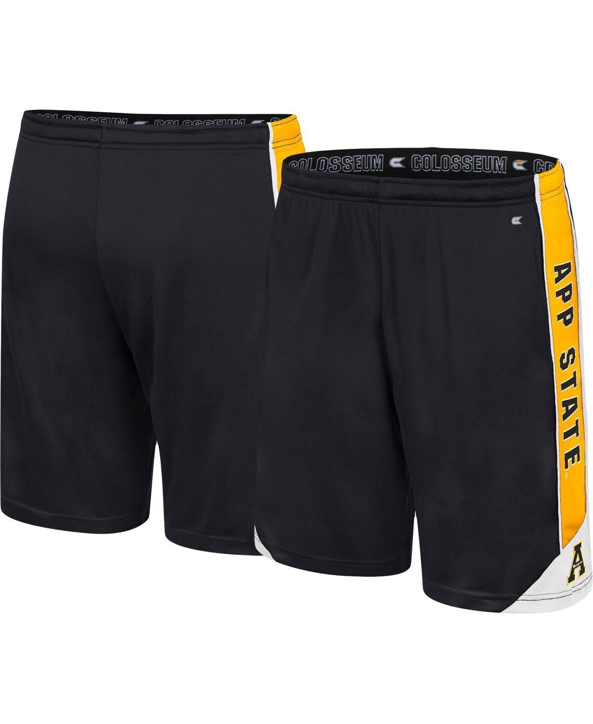 Mens Colosseum Black Appalachian State Mountaineers Haller Shorts Product Image