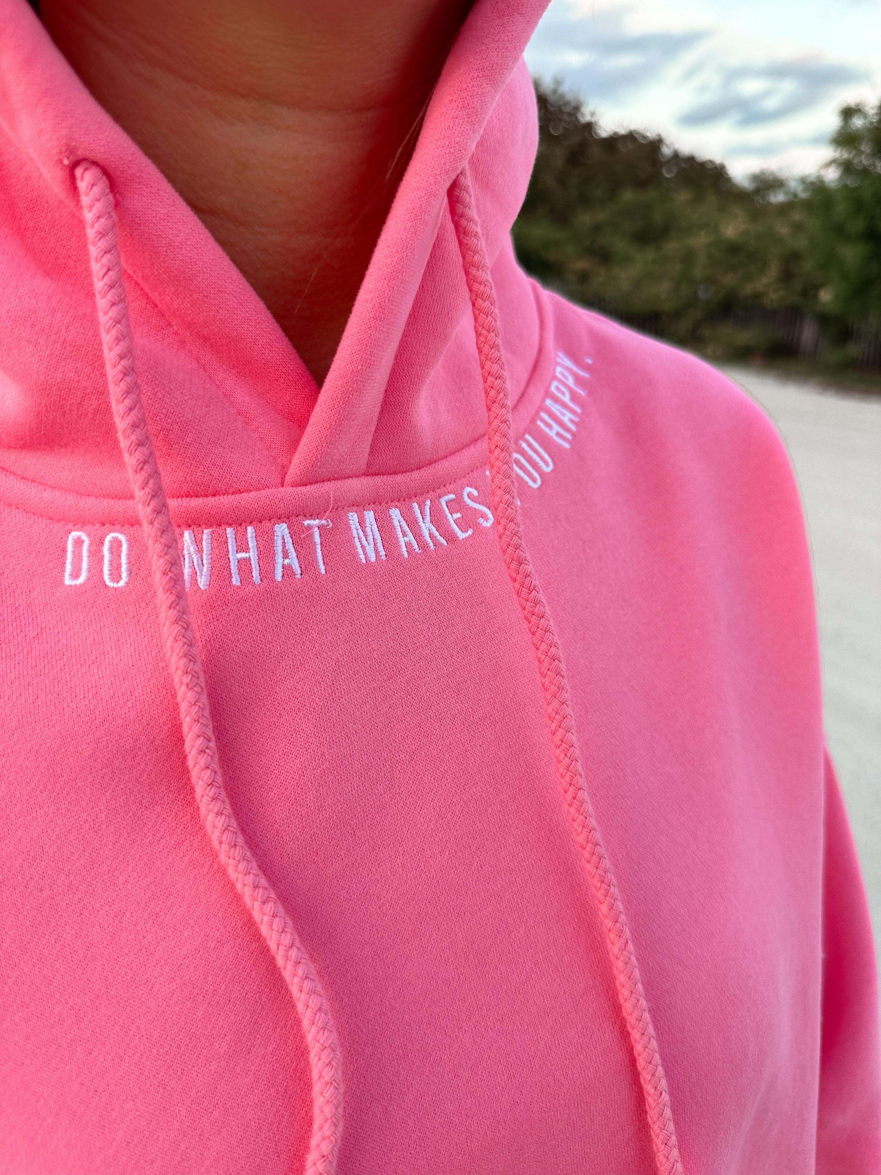 Do What Makes You Happy Embroider Hoodie Product Image