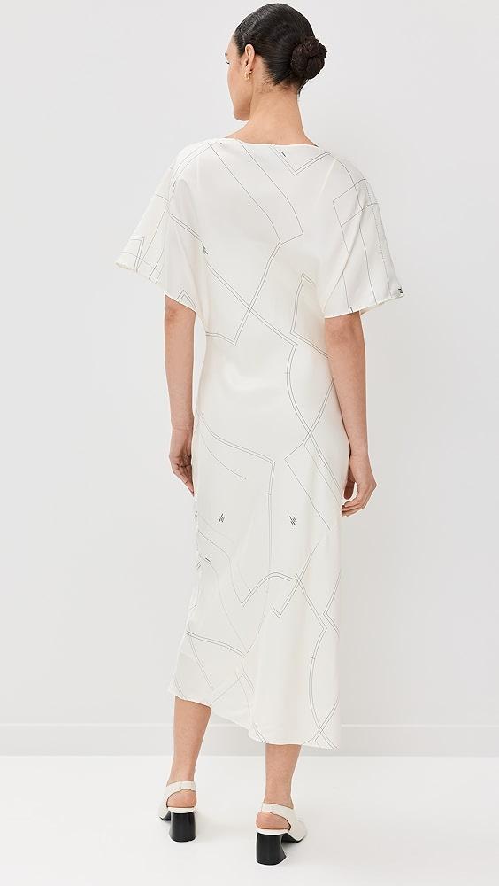 Róhe Fluid Silk Dress | Shopbop Product Image