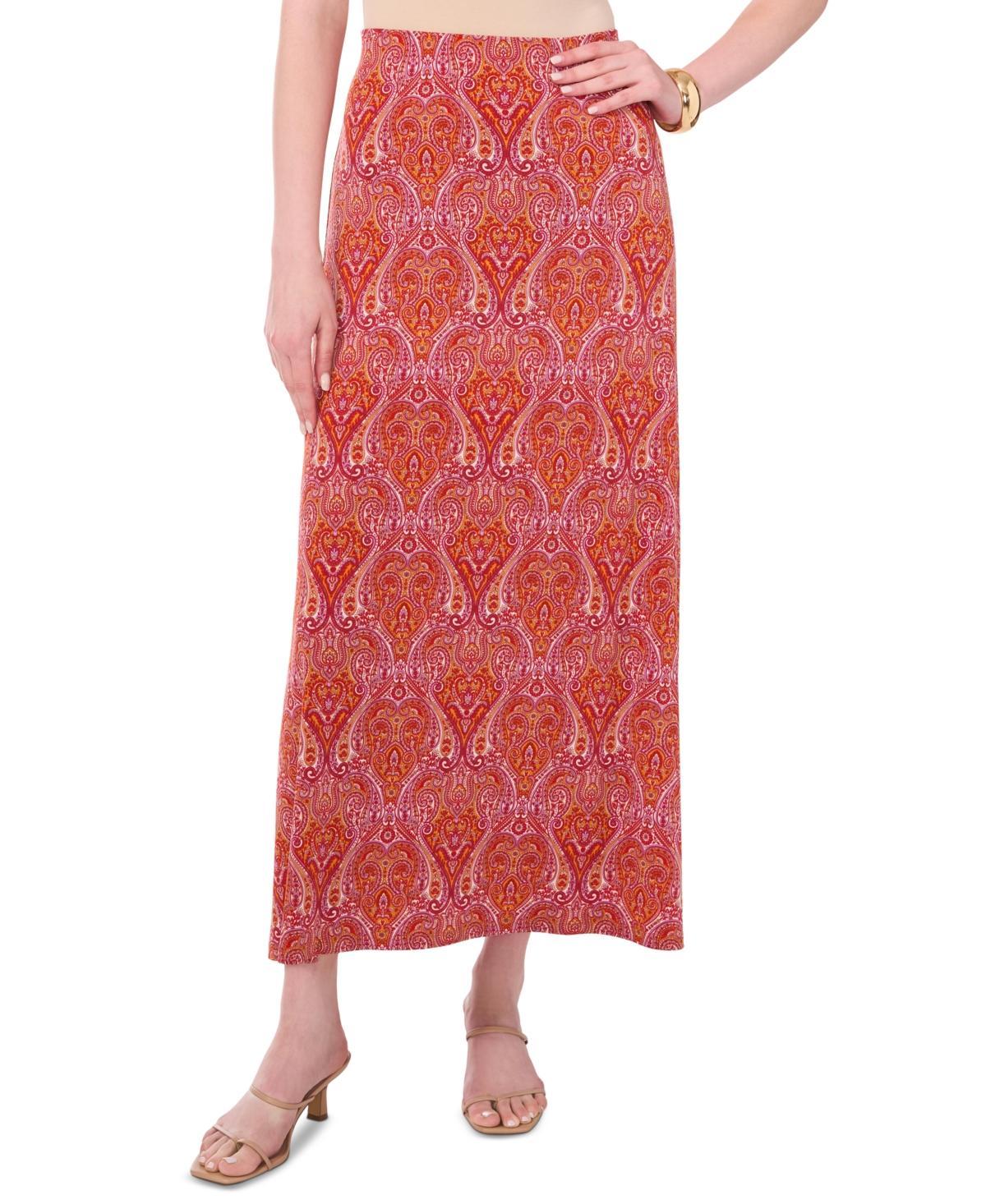 Vince Camuto Womens Printed Maxi Skirt Product Image