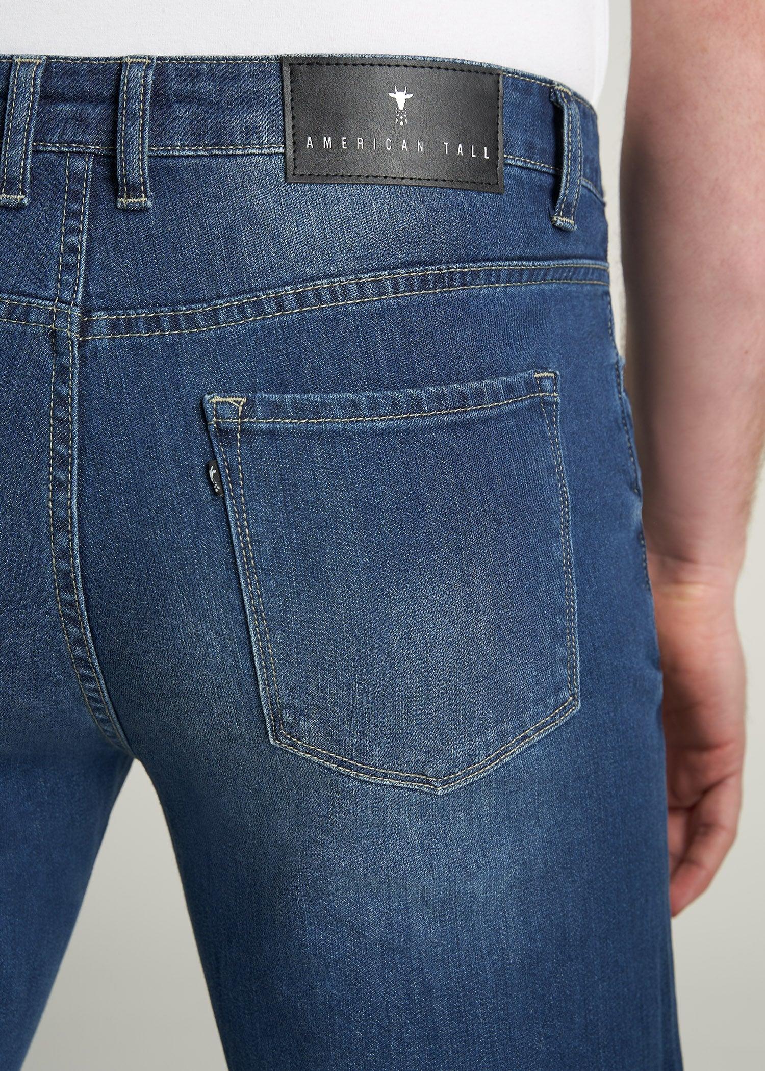 J1 STRAIGHT LEG Jeans for Tall Men in Classic Blue Product Image