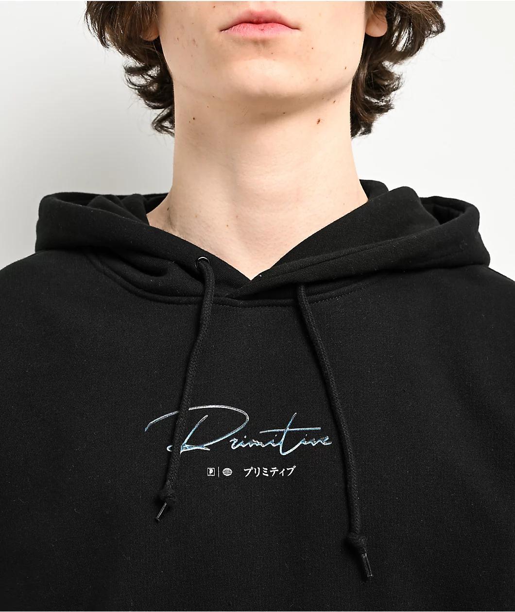 Primitive Sky Black Hoodie Product Image