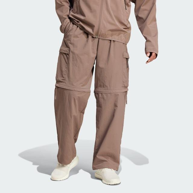 adidas City Escape Premium Zip-Off Cargo Pants Earth Strata XL Mens Product Image