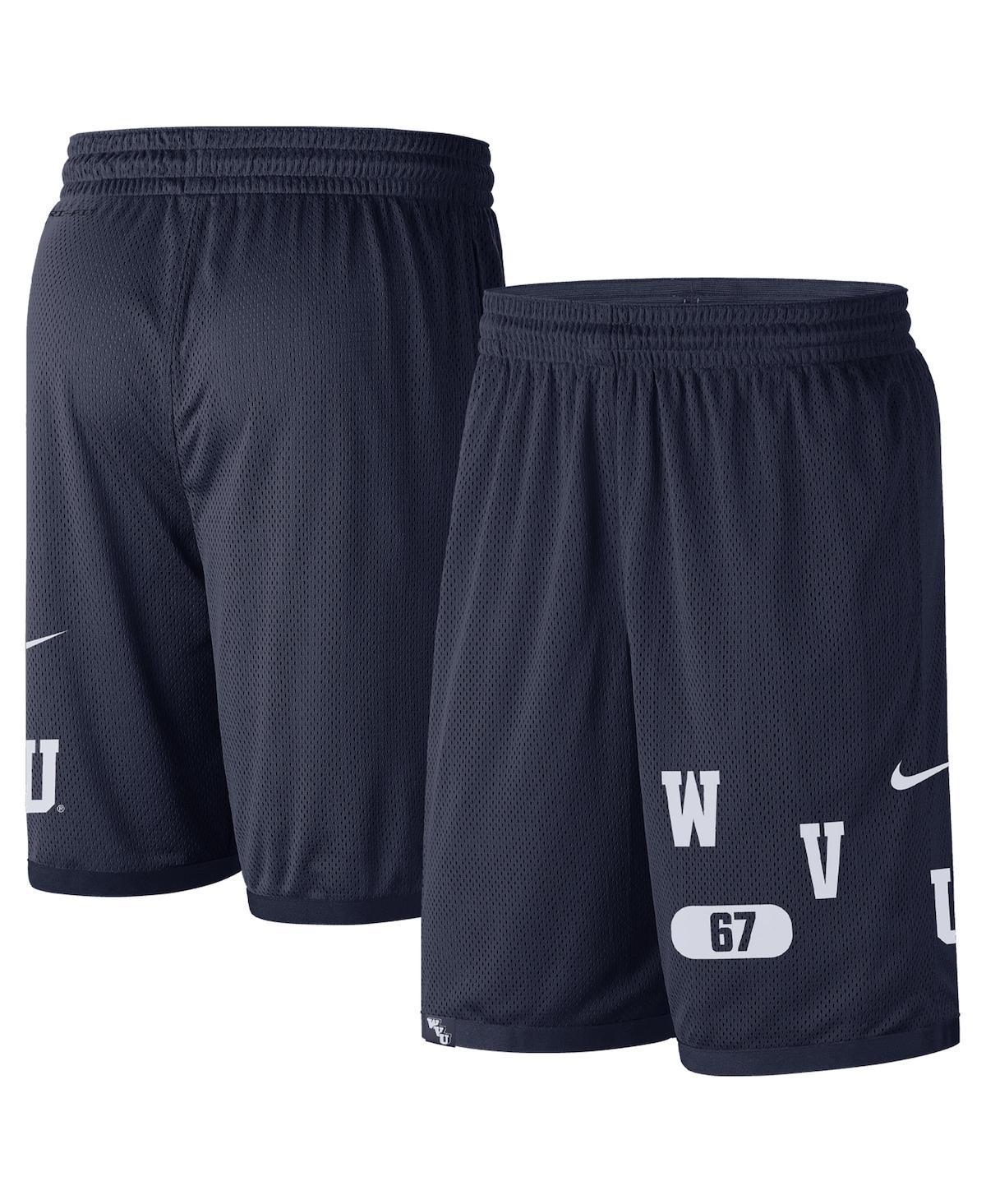 Mens Nike Navy West Virginia Mountaineers Wordmark Performance Shorts Product Image