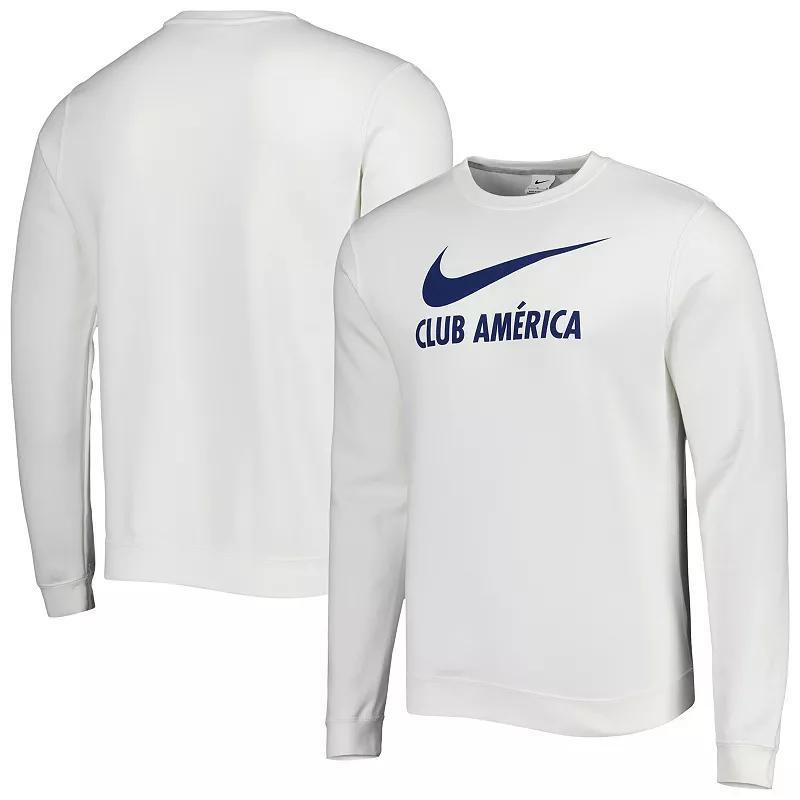 Mens Nike White Club America Lockup Club Pullover Sweatshirt Product Image