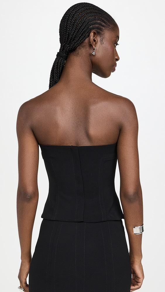 La Ligne Strapless Zip-Back Top | Shopbop Product Image