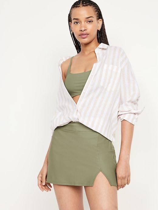 High-Waisted Swim Skirt Product Image