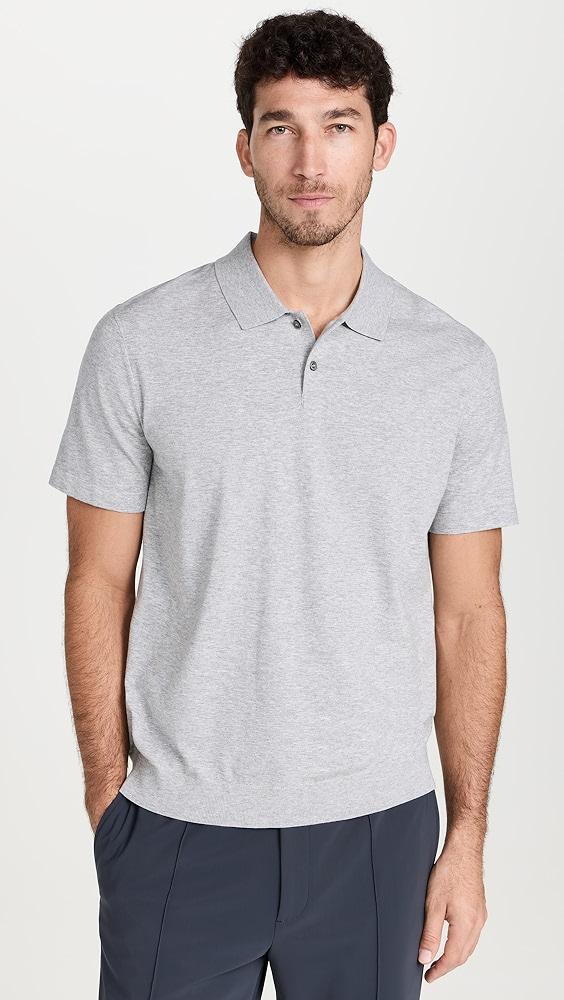 Theory Goris Short Sleeve Knit Polo | Shopbop Product Image