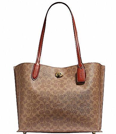 Womens Willow Signature Coated Canvas Tote Product Image