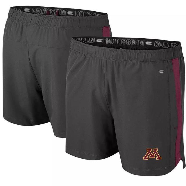 Mens Colosseum Charcoal Minnesota Golden Gophers Langmore Shorts Product Image