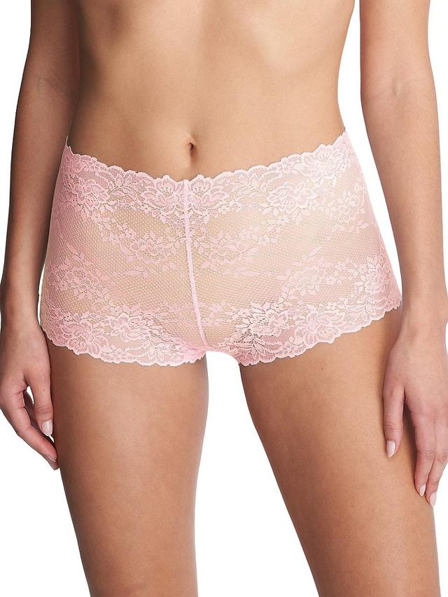 Womens Heavenly Lace Boyshorts Product Image