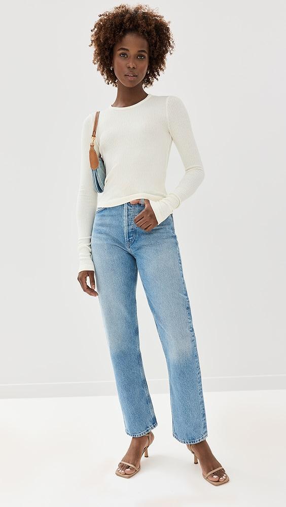 AGOLDE 90s Pinch Waist: High Rise Straight Jeans | Shopbop Product Image