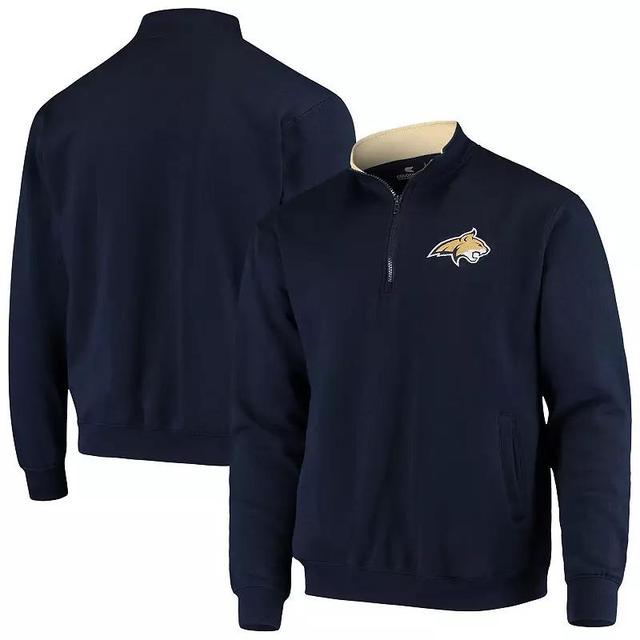 Mens Colosseum Navy Montana State Bobcats Tortugas Logo Quarter-Zip Jacket Mts Blue Product Image