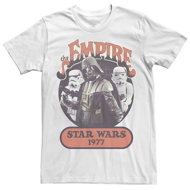 Mens Star Wars Empire Vintage 1977 Graphic Tee Product Image