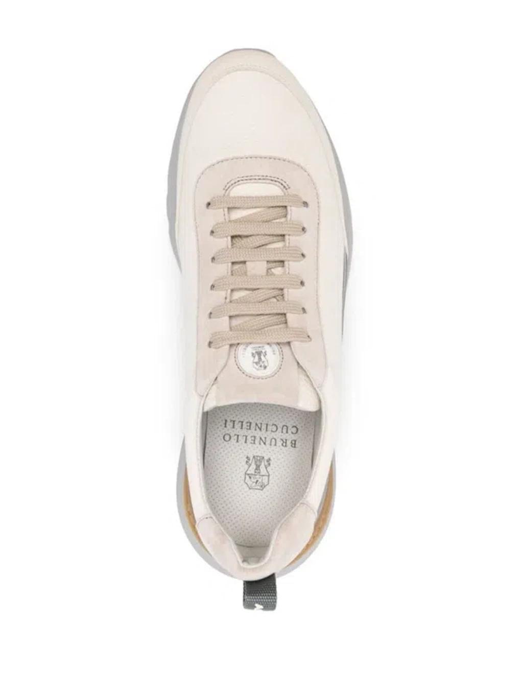 Classic Sneakers Shoes In White Product Image