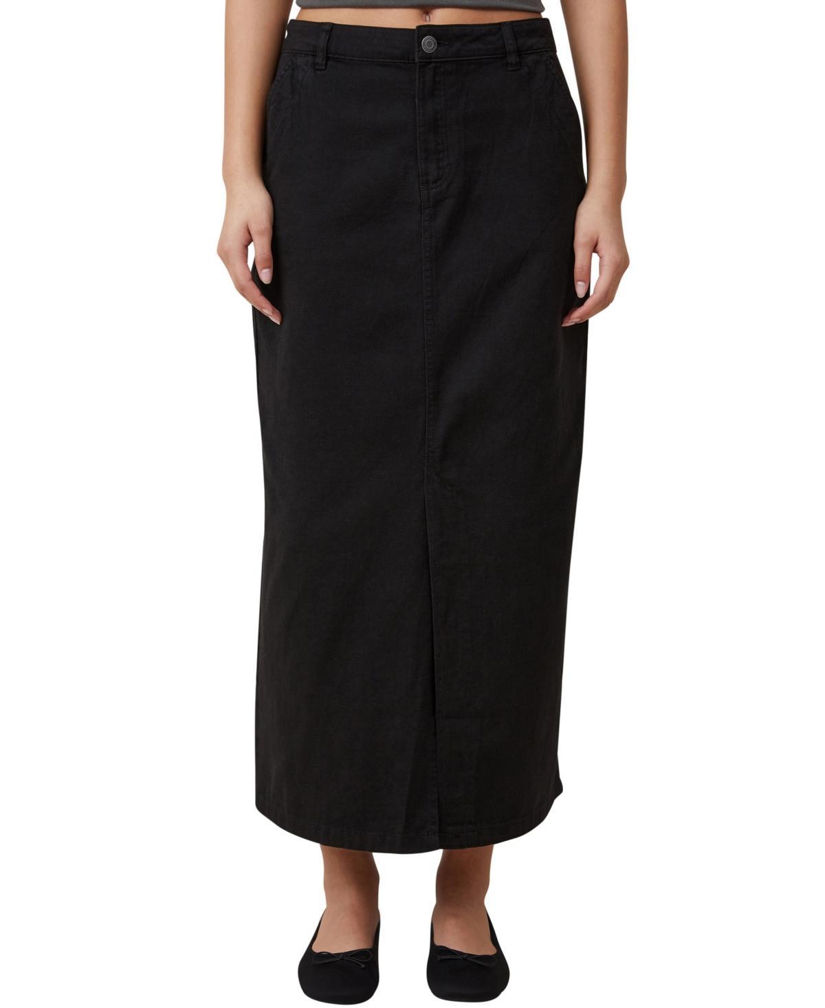 Cotton On Womens Ryder Utility Maxi Skirt Product Image