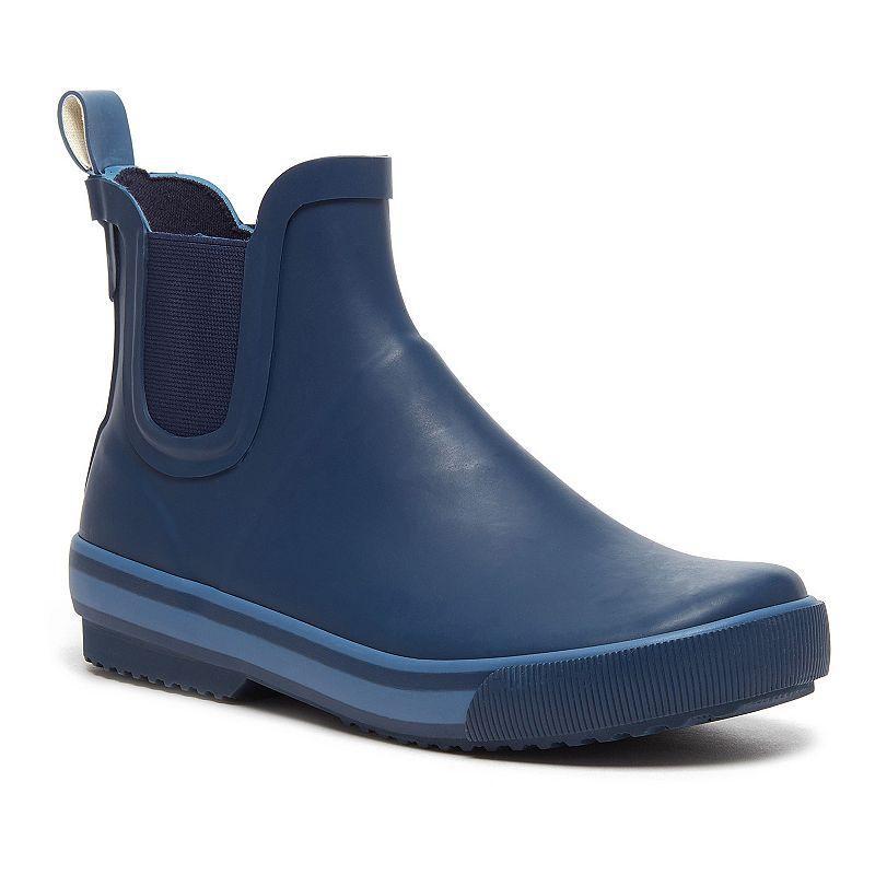 Rocket Dog Rainbow Womens Chelsea Rain Boots Blue Product Image