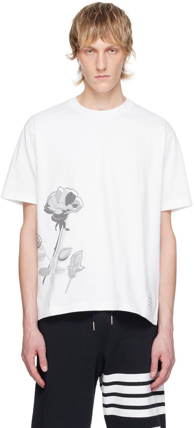 Printed T-shirt In White Product Image