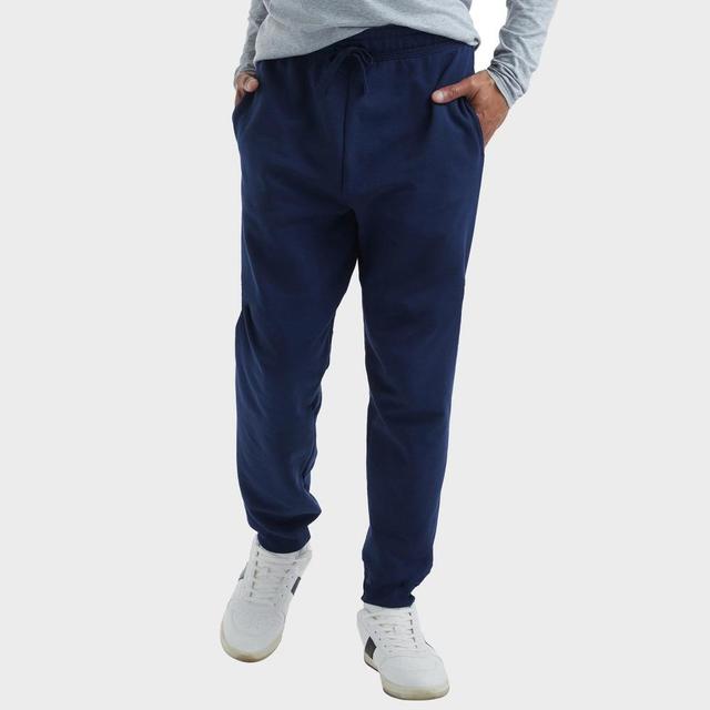 Hanes EcoSmart Men's Fleece Jogger Pants with Pockets, 30.5" Navy M Product Image