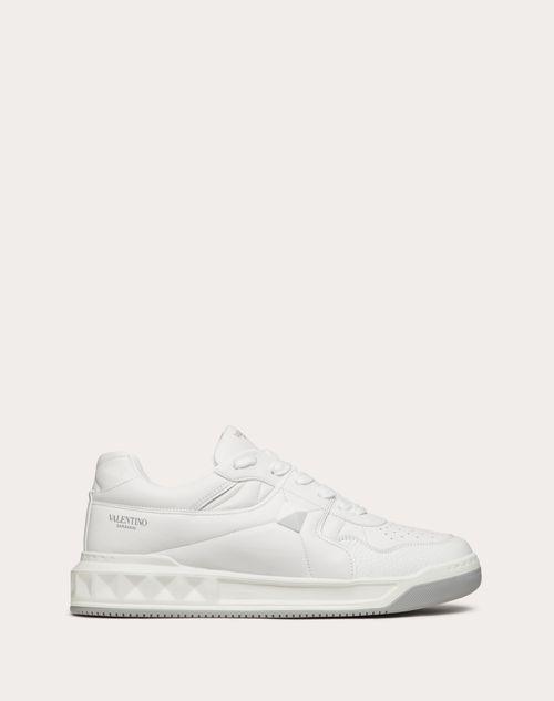 ONE STUD LOW-TOP NAPPA SNEAKER  Product Image