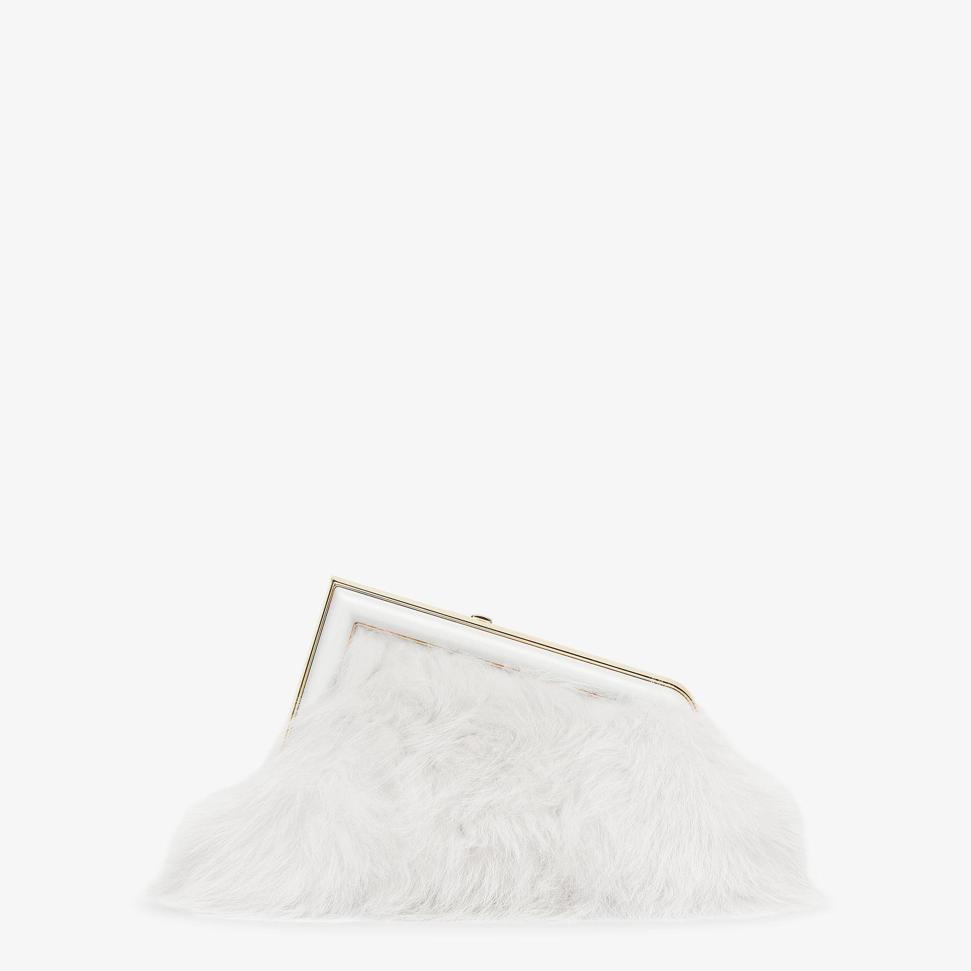 Fendi First SmallWhite fox fur bag Product Image