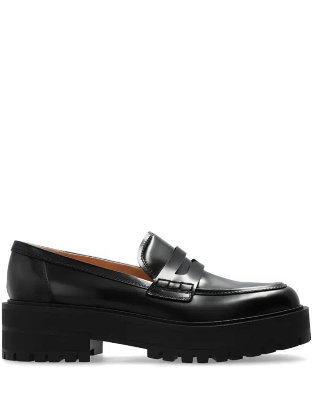 Leather Loafer In Black product image