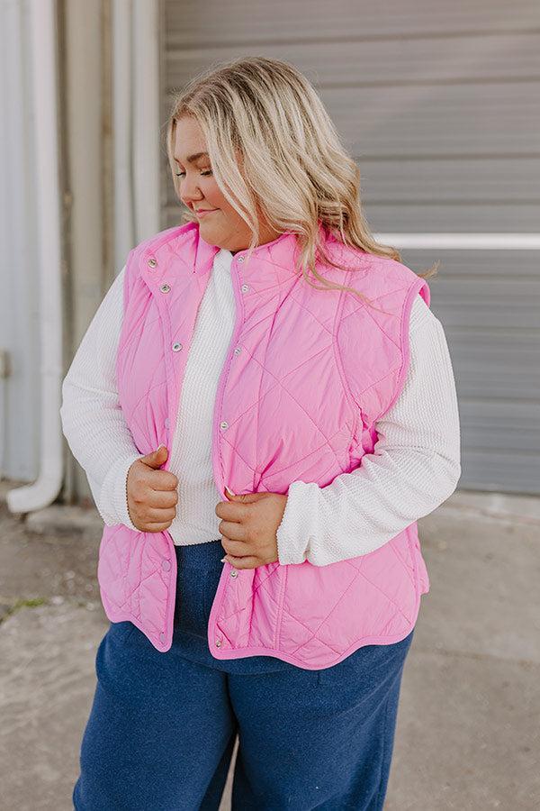 Aspen Plans Quilted Vest Curves Product Image