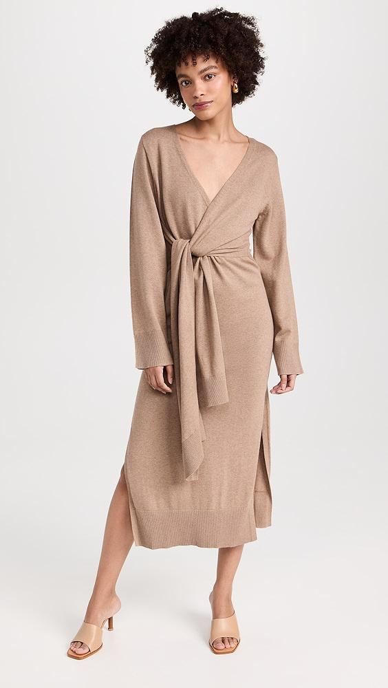 SIMKHAI Skyla Wrap Dress | Shopbop Product Image