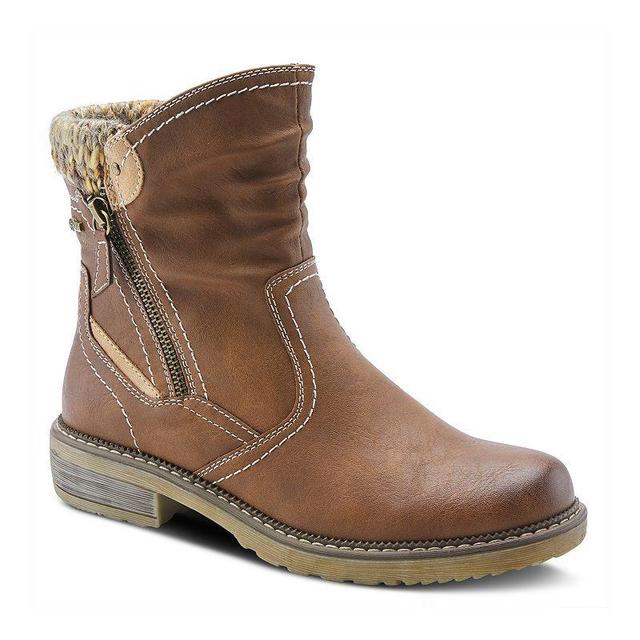 Spring Step Wibea Womens Ankle Boots Brown Product Image