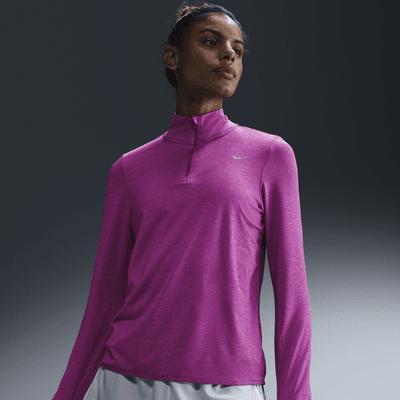 Nike Women's Swift Element UV Protection 1/4-Zip Running Top Product Image