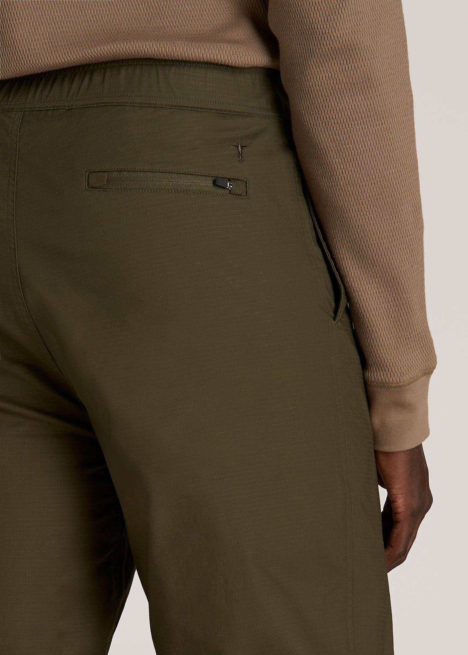 TAPERED-FIT Ripstop Pants for Tall Men in Oregano Product Image