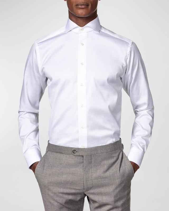 Eton Slim Fit Solid Dress Shirt Product Image