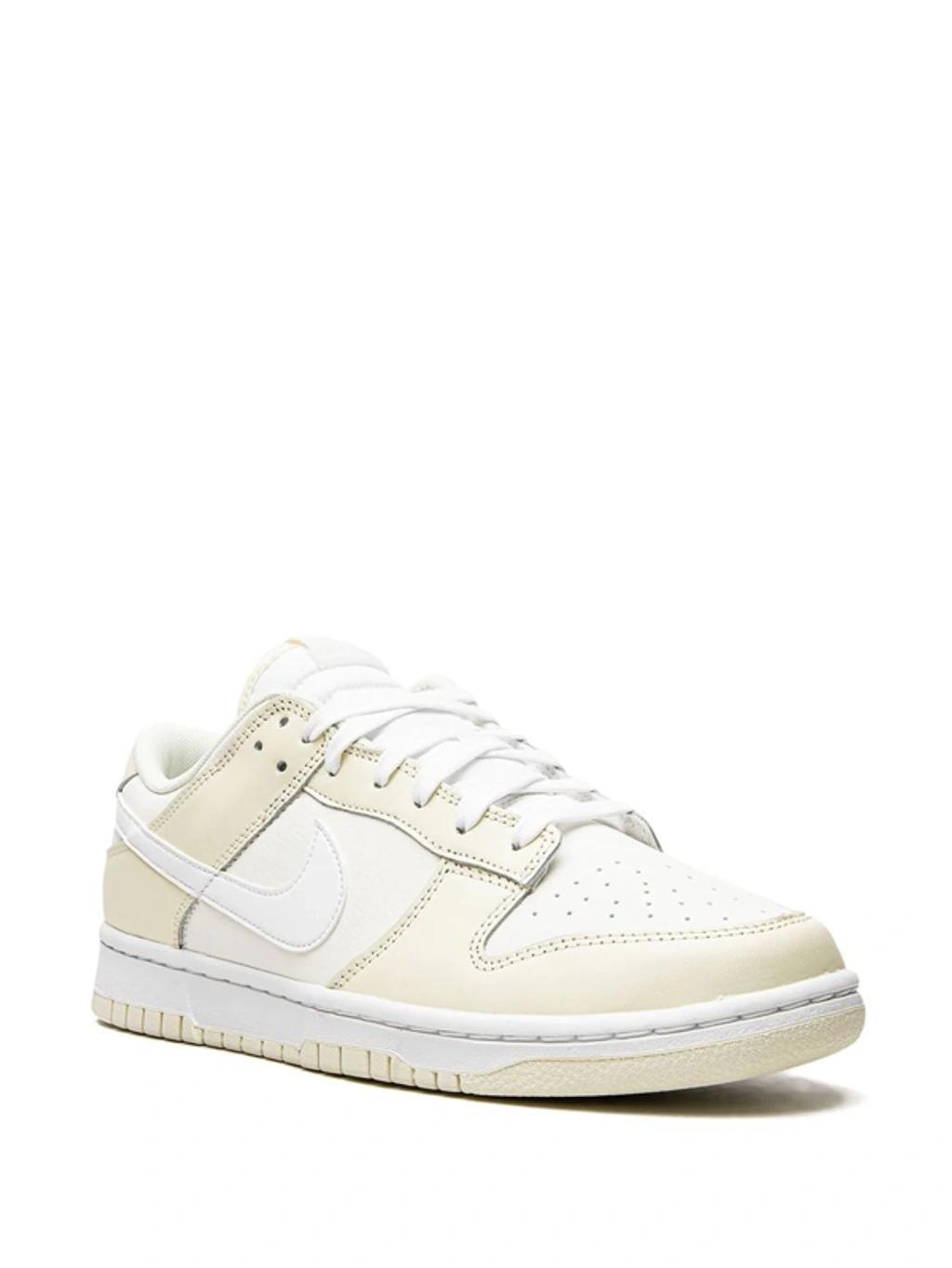 Dunk Low "coconut Milk" Sneakers In White Product Image