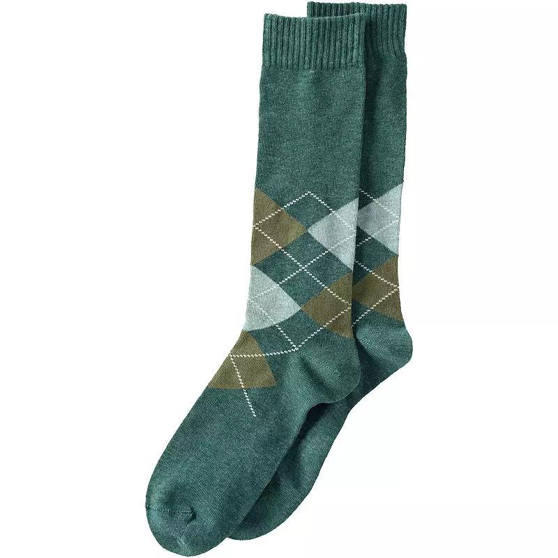 Mens Lands End Novelty Crew Socks Product Image