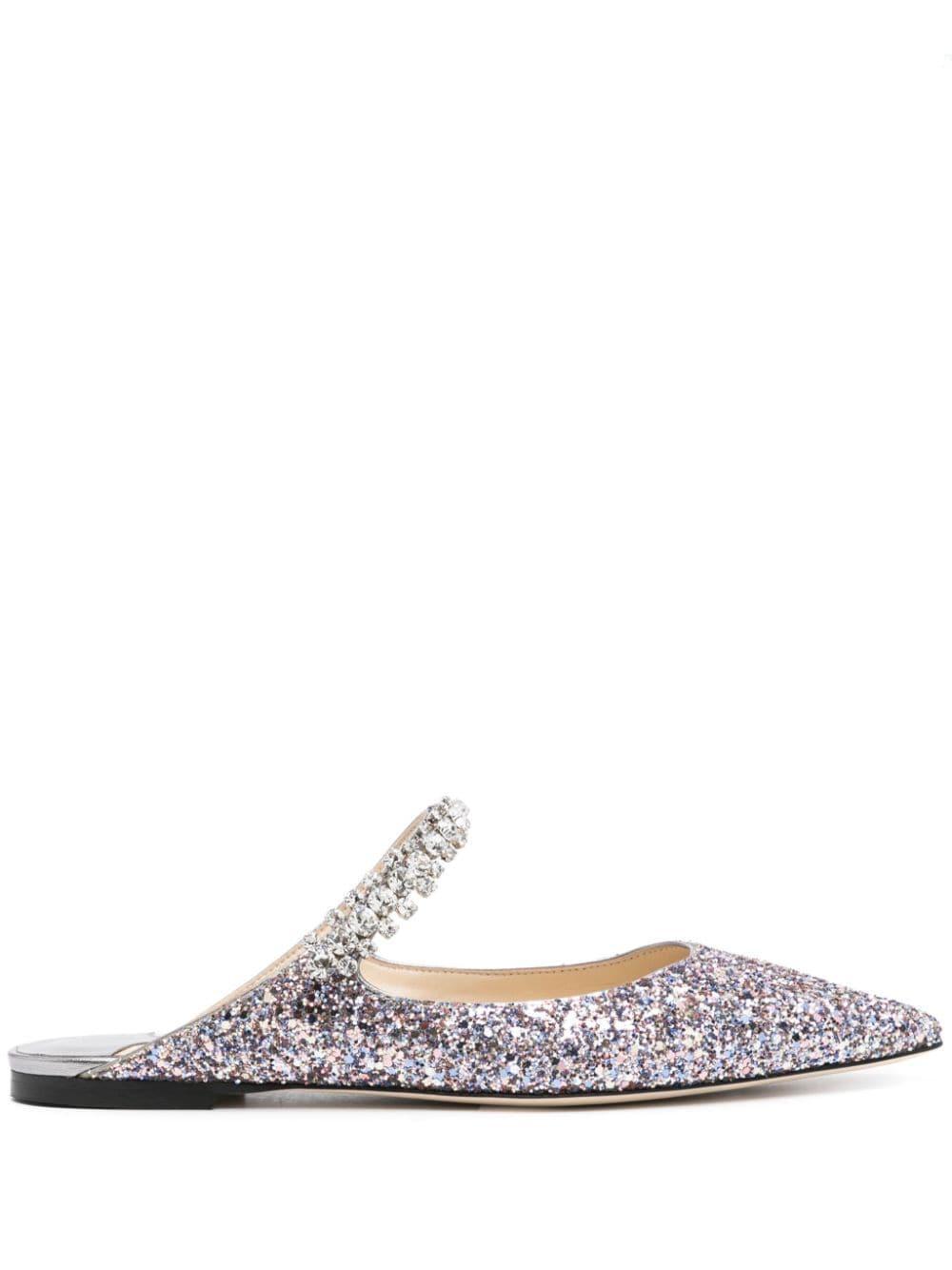 Flat Shoes In Silver Product Image