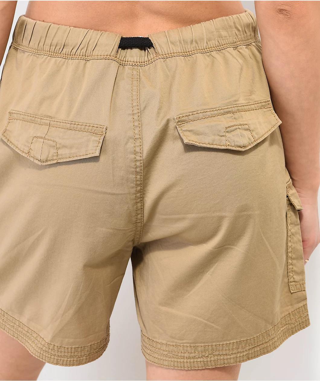 Unionbay Chase Brown Belted Utility Shorts Product Image