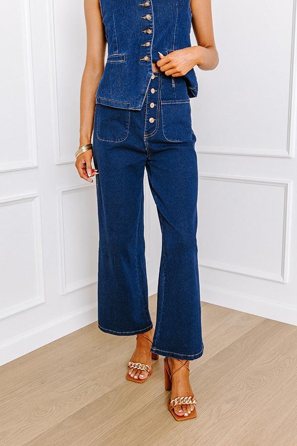 The Adele High Waist Jean In Dark Wash product image