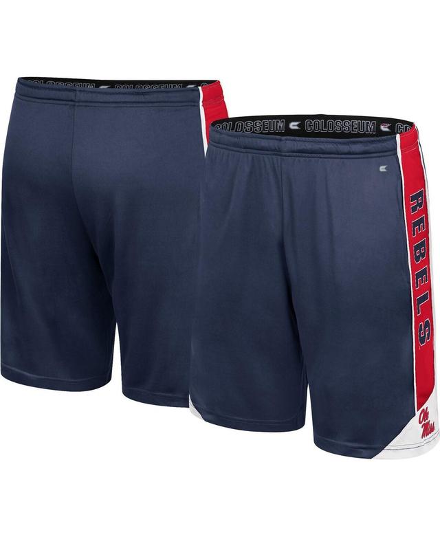 Mens Colosseum Navy Ole Miss Rebels Haller Shorts Product Image