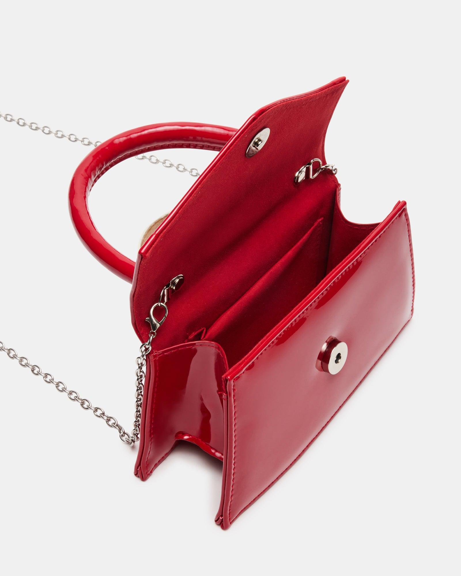 AMINA BAG RED PATENT Product Image