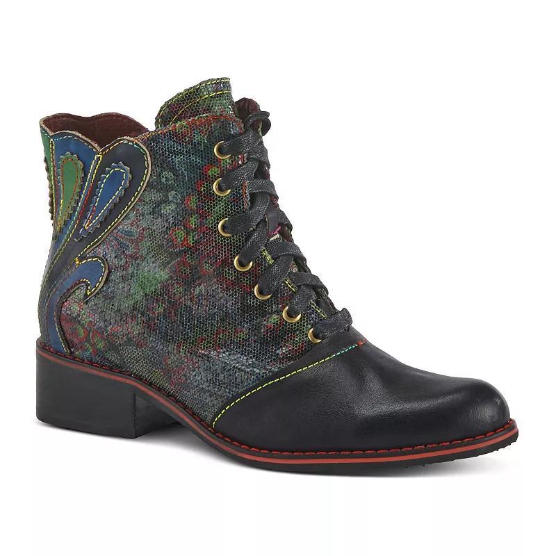 LArtiste by Spring Step Benatar Bootie | Womens | Black Multicolor | Size EU 42 / US 10.5-11 | Boots Product Image