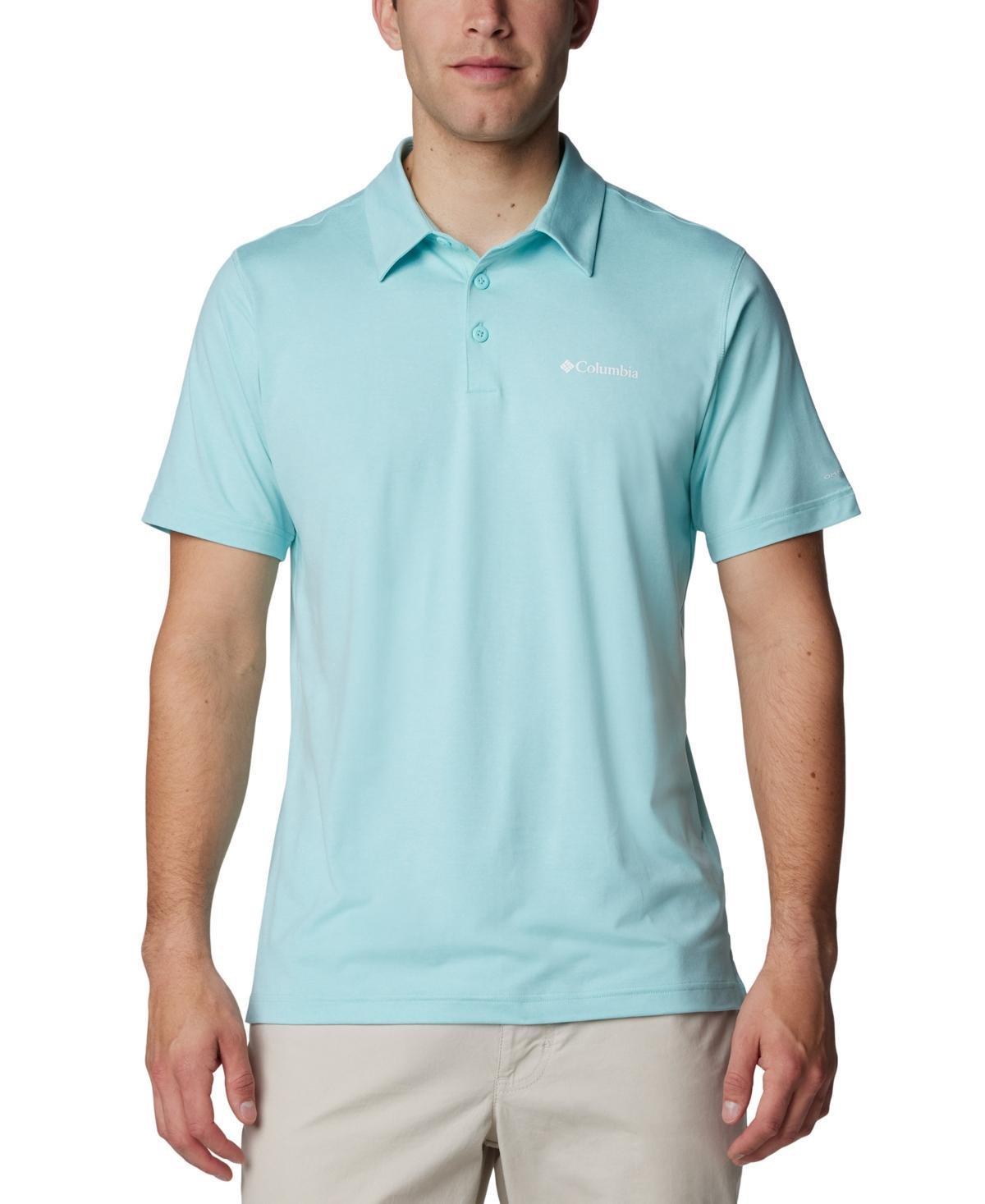 Columbia Mens Carter Short Sleeve Performance Crest Polo Product Image